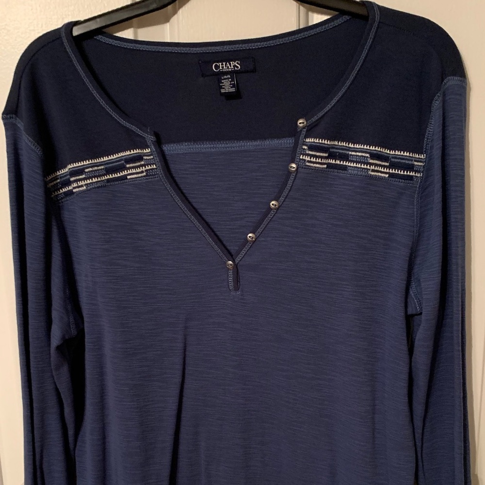 Chaps Casual top.